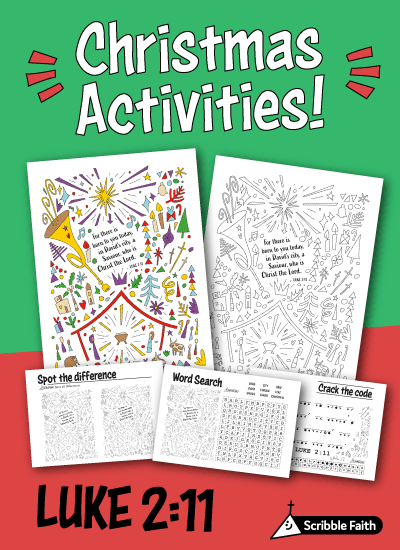 Free Christmas Activities! Luke 2:11